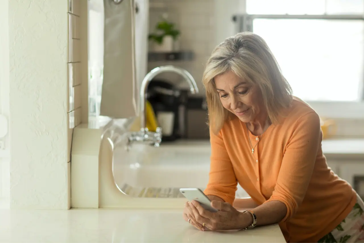 Girl Using a Cellphone