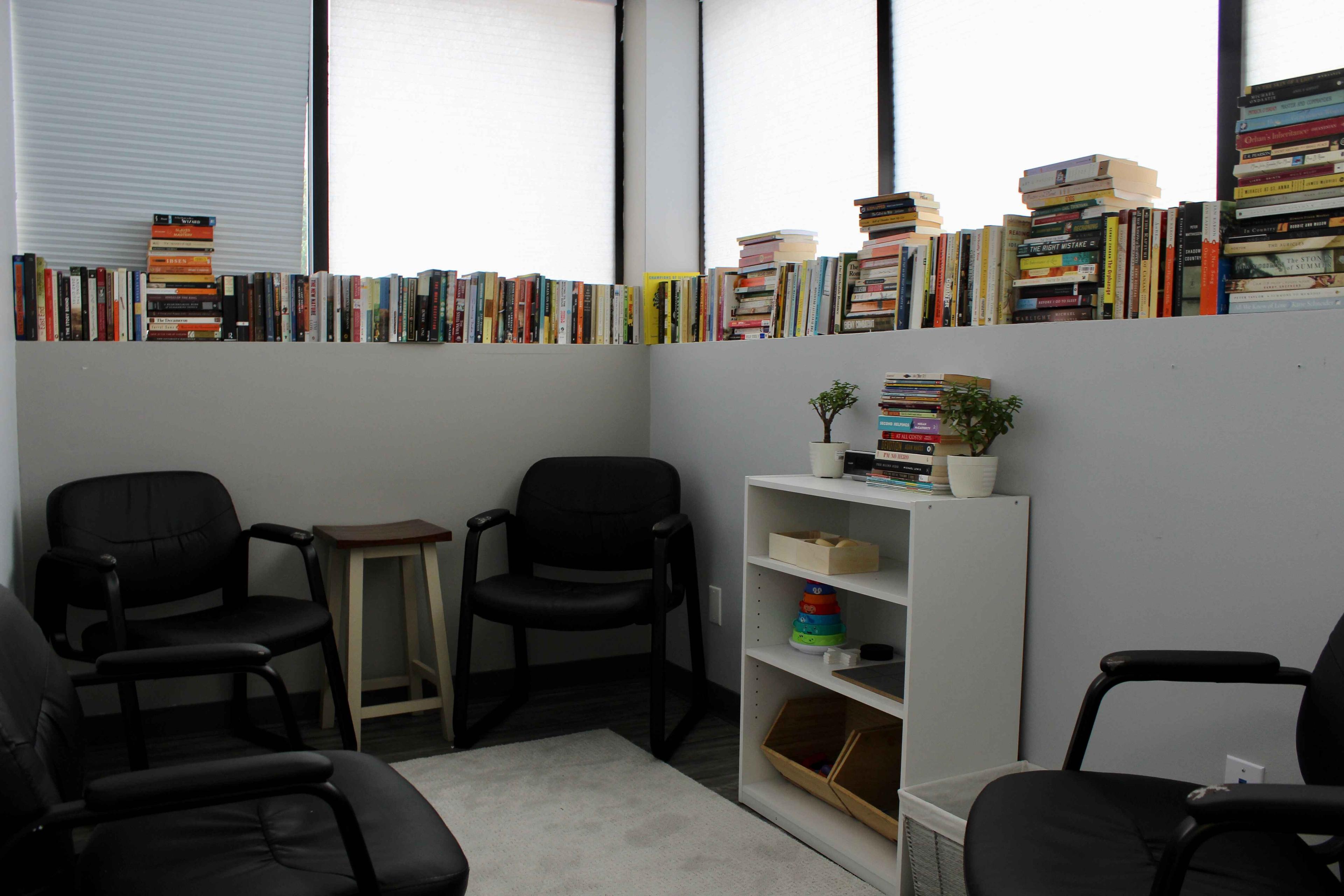 Bibliotherapy session